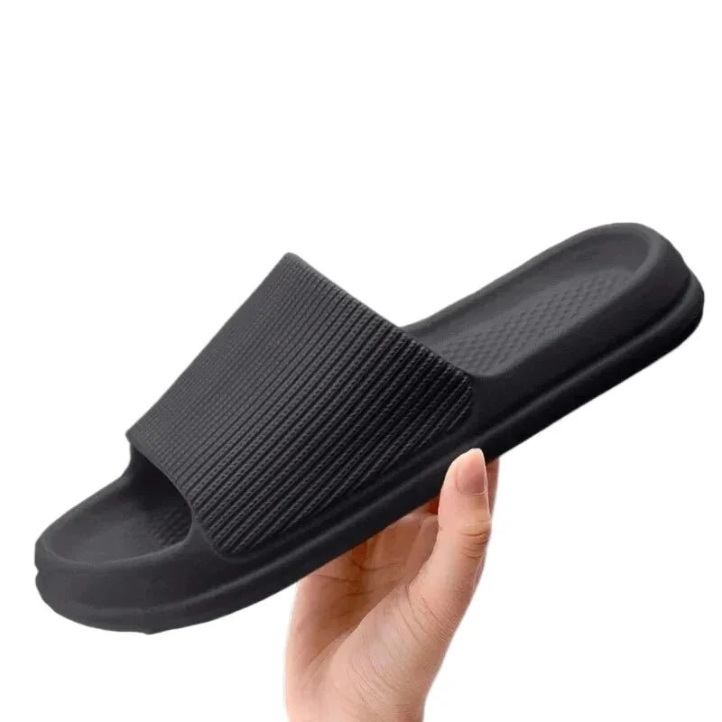 Soft Sole Massage Shower Shoes for Women Men Couples Waterproof Non-slip Home Leisure Fashion Bathroom Slippers